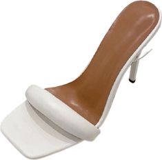 Ankle Strap Sandals - Sansa Costa White Open Toe Sandals With Padded Heel, Chic White Ankle Strap Mules, Party Mules With Heel Loop And Ankle Strap, Party Mules With Ankle Strap And Heel Loop, Party Ankle Strap Mules With Heel Loop, Formal Summer Mules With Ankle Strap, White Open Heel Sandals For Party, White Mules With Heel Strap And Open Heel, White Sandals With Padded Heel And Single Toe Strap