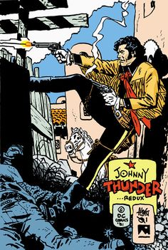 an image of johnny thunder from the comics