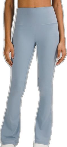 Light Blue High Stretch Athleisure Pants, High Stretch Light Blue Athleisure Pants, Stretch Light Blue Bottoms For Athleisure, Blue Activewear With Comfort Waistband For Workout, Sporty Fitted Light Blue Pants, Blue Pants For Light Exercise, Fitted Blue Pants For Light Exercise, Blue Athletic Fit Pants For Light Exercise, Sporty Light Blue Yoga Bottoms