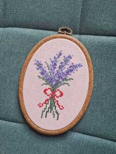 Cross stitch pattern from Cute Embroidery By Kate featuring a beautiful bouquet of lavender flowers!


Pattern stitched on 14 Ct. Aida in the color of your choice using DMC floss. Stitch Count: 36 x 52. Finished size: 2.57" x 3.71". Watering Can Cross Stitch, Cross Stitch Patterns Lavender, Trendy Cross Stitch Patterns, Circular Cross Stitch Patterns, Small Flower Cross Stitch Pattern, Simple Cross Stitch Patterns Free Charts, Cottage Core Cross Stitch, Finished Cross Stitch Ideas, Small Floral Cross Stitch