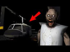 a creepy man standing next to a helicopter in a dark room with an arrow pointing at him