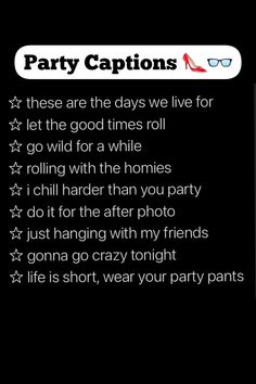 the party captions are in black and white