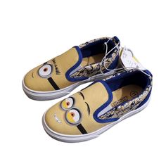 Lindos Tenis Para Nio Amarillos Marca Minions Fun Yellow Slip-on Sneakers, Cute Yellow Sneakers For Spring, Fun Yellow Sneakers For Spring, Yellow Non-slip Sneakers For Summer, Yellow Non-slip Summer Sneakers, Minion Shoes, Black High Top Vans, Nike 95, Jordan 13 Black