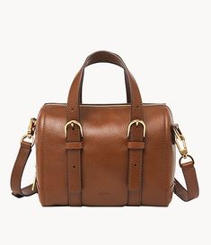 Fossil Bags Women, Fossil Bag, Brown Satchel, Leather Satchel Bag, Fossil Bags, Leather Products, Satchel Purse, Satchel Handbags, Satchel Bag