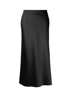 Our fashion girl favorite- The Eudora Maxi Bias Skirt is now in our new "Easy Satin". Featherweight, perfectly draped, this fluid design never hugs and falls elegantly to the ankle. This slip skirt is a seasonless wardrobe staple you'll reach for over and over again. Bias cut, skims curves without hugging. Day to night; also can be worn as strapless dress We love it for every day- a vacation favorite, easily at home on the beach, at brunch, or for a sophisticated dinner. It pairs perfectly with a button down shirt, simple T, or a blazer. Slip on styling with a soft elastic waist.  44" in length for a size 3 Model Faye is a size 16 and is wearing size 2 as skirt.  FINAL SALE Satin Skirt Black, Maxi Satin Skirt, Bias Skirt, Satin Maxi Skirt, Oversized Button Down Shirt, Slip Skirt, Skirt Belt, Satin Maxi, Plus Size Skirts