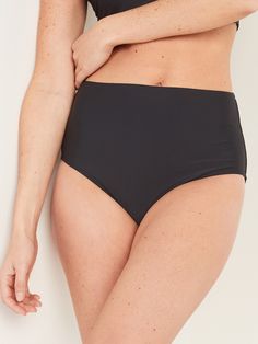 High-Rise Classic Bikini Swim Bottoms for Women | Old Navy