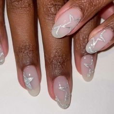 Eyesight Problems, Stars Nails, Diamond Nail Designs, Dots Nails, Diy Nail Art, Diamond Nails