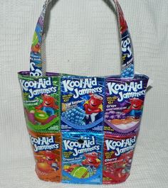 the kool aid bag has four different flavors