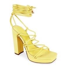 True to size Rabbit Sculpture, Yellow Heels, Yellow Shoes, Head Over Heels, All In One, Sculpture, Boutique, Heels, Yellow