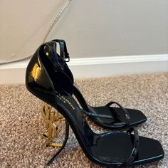 Got Them In 2022 Only Worn 3 Times Ysl Heels, Shoes Women Heels, Shoes Heels, Women Shoes, Heels, Black, Color