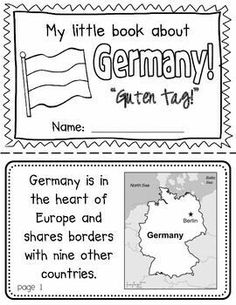 a book about germany with pictures and text