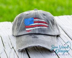 Women's American Flag Hat - Merica Vintage Hat - PONYTAIL Baseball or Trucker Patriotic Hat - Red Wh Pre-washed Snapback Hat, One Size Fits Most, Pre-washed Snapback Hat, Patriotic Cotton Cap, Adjustable Patriotic Cotton Hat, Adjustable Hats With Curved Brim For 4th Of July, Adjustable Curved Brim Hats For 4th Of July, Patriotic Curved Brim Hat For Baseball Season, Patriotic American Flag Hats With Adjustable Fit, Patriotic Adjustable Hat With Curved Brim