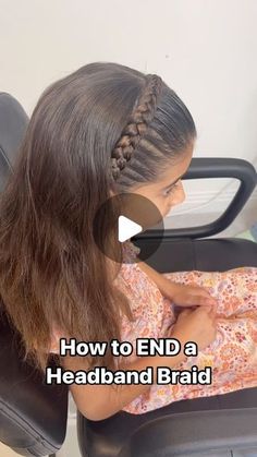 Headbands That WOW: Creative Braided Styles for Every Occasion Braided Hair Band, How To Do Braids, Head Band Braid, Headband Braid Hairstyles, Hair Crown Braid, Braid Headband Hairstyle, Hair Braid Headband, Elastic Hairstyles, Braided Headband Hairstyle Tutorial