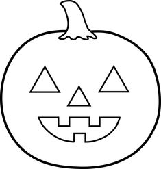 a black and white drawing of a pumpkin