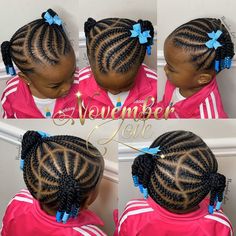 Kid Braids With Beads, Toddler Braids With Beads Kid Hairstyles, Toddler Braids With Beads, Black Toddler Braided Hairstyles, Toddler Cornrow Styles, Kiddie Braids