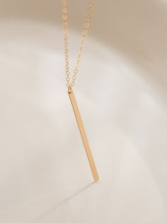 Editor's NotesJewelry collection from LUNNE will flatter any look gracefully.- Bar shaped pendant necklace- Delicate cable chain- High shine flat texture- Elevated essential- High quality for everyday useMeasurement (in.)- Mini Bar Length: 1 in./ 1.5 in- Chain length: 15.5 in/ 17.7 in./ 19.7 inchComposition & Care- 14K Gold filled- Avoid direct heat and moisture- Wipe with a dry clothDesigner- by LUNNE Gold Minimalist Bar Necklace With Cable Chain, Minimalist Necklace With Rectangular Pendant On Cable Chain, Minimalist Chain Necklace With Rectangular Pendant, Minimalist Bar Necklace With Cable Chain For Everyday, Everyday Minimalist Bar Necklace With Cable Chain, Bar Pendant Necklace, Bar Pendant, Cable Chain, Chain Lengths