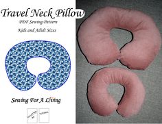 travel neck pillow for kids and adults sizes