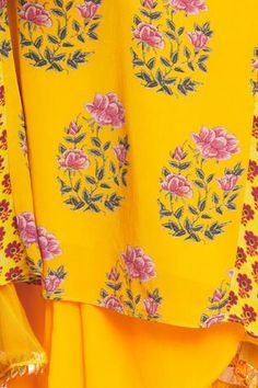 Ochre yellow panelled short kurta with all-over multi-color floral motif print. Comes with draped dhoti pants.
Component: 2
Embroidered, Printed
Neckline: Round
Sleeve Length: Full
Color: Yellow
Draped pants
Side panels
Tassel tie-up back - Aza Fashions Yellow Bollywood Style Floral Kurta, Yellow Straight Kurta Palazzo Set For Festivals, Yellow Floral Print Palazzo Set With Straight Kurta, Yellow Floral Print Kurta For Diwali, Yellow Palazzo Set With Printed Motifs For Navratri, Yellow Sharara With Printed Motifs For Navratri, Navratri Yellow Palazzo Set With Printed Motifs, Festive Yellow Sharara With Printed Motifs, Traditional Yellow Floral Print Sharara