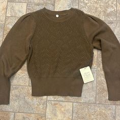 Margaret O'leary Robyn Engineered Rib Jasmine Brown 100% Cotton Retro Brown Wool Sweater, Brown Sweater, Brown Color, Cable Knit, Sweaters For Women, Knitting, Red, Women Shopping, Color