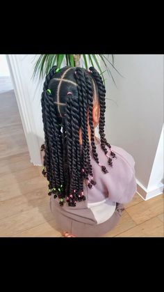 Kids Protective Hairstyles Black, Preteen Hairstyles Black Hair, Picture Day Hairstyles For Kids Black, Twist Hairstyles For Kids, Easy Braids For Kids, Box Braids Kids, Baby Girl Hairstyles Curly, Children Hairstyles, Toddler Braided Hairstyles