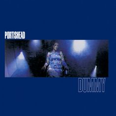 the cover art for portishead's album dummyy, featuring a man sitting in