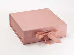 Rose Gold Folding Gift Box Supplied with Ribbon Bridesmaid Gift Hamper, Empty Gift Boxes, Box Bridesmaid, Rose Gold Bridesmaid, Groomsmen Gift Box, Rose Gold Gifts, Bridesmaids Gift Sets, Magnetic Gift Box, Watermelon Mint