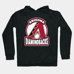 DIAMONDBACKSS-ARIZONA Gift ideas for Baseball lovers and fans mom dad son - Baseball Player Christmas Gift - Hoodie | TeePublic Hoodies Design, Gaming Clothes, Baseball Players, Mom And Dad, Arizona, Baseball