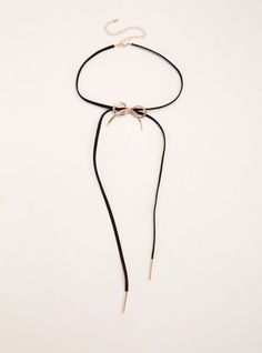 Bow Suede Choker | Torrid Chic Adjustable Jewelry With Bow Detail, Chic Adjustable Jewelry With Bow, Chic Black Jewelry With Bow, Trendy Adjustable Choker For Formal Occasions, Adjustable Trendy Choker For Formal Occasions, Adjustable Bow Choker For Parties, Adjustable Bow Choker For Party, Western Bolo Tie, Hang Loose