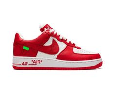 Extra 15% off Valid on your first app order, selected items only Louis Vuitton Air Force 1, Red Sneakers, Air Force 1 Low, Virgil Abloh, Us Man, Air Force 1, Blue Leather, White Leather, Patch Logo