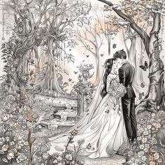 Discover Wedding Coloring Pages - Creative Fun Awaits Wedding Coloring Pages, Group Projects, Detailed Coloring Pages, Learning Environments, Creative Activities, Wedding Colors, The Fosters, Our Wedding, Coloring Pages