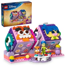 the lego disney pixar playset is in its box