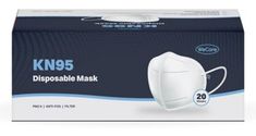 WeCare KN95 Protective Face Masks, White (Each Mask Individually-Packaged) - 20 Pack Different Face Shapes, Tractor Supplies, Tractor Supply, Elastic Fabric, Ear Loop, User Experience, Face Shapes, Tractor, Face Masks