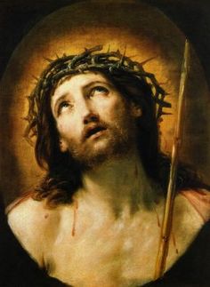 Guido Reni Christus Tattoo, Golden Arrow, Baroque Painting, 17th Century Art, Alpha Omega, Baroque Art, Crown Of Thorns, Louvre Paris, Jesus Christus