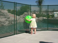 Pool Fence - All-Safe Pool Fence & Covers Easy Fence, Country Fences, Fence Planters, Green Fence, Natural Fence