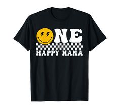 PRICES MAY VARY. Grab this Grandma One Happy Dude 1st Birthday Party Family matching Tees to wear for your kids 1st birthday party featuring this cute happy face design saying One Happy Dude, One Cool Dude for auntie, mama, dada, uncle, Nana, brother, Sister… Lightweight, Classic fit, Double-needle sleeve and bottom hem Dude Birthday Party, One Cool Dude, Happy Sisters, One Happy Dude, Cool Dude, Kids Birthday Themes, Happy Mama, Matching Tees, Cute Happy