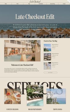 an image of a web page for a hotel