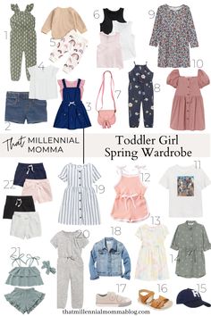 Spring Toddler Outfits, Girls Spring Outfits Kids, Toddler Spring Fashion, Toddler Wardrobe, Black Baby Girl Hairstyles, Spring Outfits Kids, Toddler Girl Outfits Summer, Spring Toddler