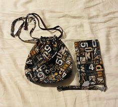 Beautiful, high quality bag and clutch set! Handmade with quality stitching and materials! Small drawstring tote bag, and clutch wallet with zip and snap closure. Small Buckets, A Monkey, Purse Pouch, Clutch Wallet, Small Bag, Drawstring Bag, Snap Closure, Bags Handbags, Coin Purse