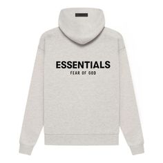 Oatmeal Essentials Hoodie Outfit, Essentials Set, Grey Essentials Hoodie, Light Oatmeal Essentials Hoodie Outfit, Essential Sweatshirt, Essential Hoodie, Oatmeal Essentials Hoodie, Essentials Hoodie, Fear Of God Essentials Outfit