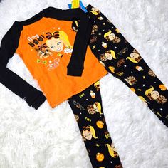 Nwt Jojo Siwa Girls Halloween Cotton 2pc Pajamas Size 10 Playful Orange Long Sleeve Sleepwear, Playful Orange Sleepwear For Sleepovers, Playful Orange Loungewear Sets, Orange Long Sleeve Halloween Sets, Llama Pajamas, Small Anchor, Mummy Sleeping Bag, Girls Halloween, Footie Pajama