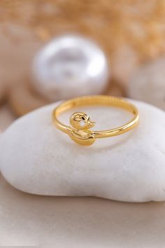 ❤️🔥 14K Golden Duck Ring, Bird Ring, 925 Cross Ring Sterling - Unique Handcrafted Jewelry, Animal Ring Silver, Ring for Women, Best Friend Gift ❤️🔥 ⭐️ Do you want an unforgettable gold gift for your grandchildren, nephews, girlfriend, spouse or people you care about? Then just choose the our necklace and ring that they will love, and we will design on the gift box in the best way for you and turn your necklace or ring into an eternal memory! Unforgettable Memories 🎁 Special Design Gift Boxes 🎄 High Quality Solid Gold Ring - Necklace 🚚 All Ring And Necklace Are Free and Same Day Shipping! ⭐️ We creat your jewelry as you wish! ⭐️  Handmade and Design JewelryIt's time to meet with fabulous deals in fabulous november with Bex Jewelry! If you are waiting for the right moment to buy it, now Duck Ring, Bird Ring, Minimalist Necklace Gold, Bird Rings, Animal Ring, Unique Handcrafted Jewelry, Silver Ring For Women, Zierlicher Ring, Gold Statement Ring