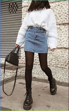 Popular Winter Outfits, Fashionista Outfits, Adrette Outfits, Doc Martens Outfit, Mode Inspo, Ideas Aesthetic, Autumn Outfit, Fall Fashion Outfits