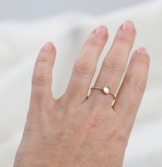 Beautiful, simple, minimalistic golden ring. Made of 585 gold. ring wide - 1mm Rose quartz  5mm Minimalist Moonstone Anniversary Ring, Minimalist Yellow Gold Moonstone Ring For Everyday, Minimalist Rose Gold Moonstone Ring As Gift, Minimalist Yellow Gold Solitaire Moonstone Ring, Gold Minimalist Moonstone Ring With Round Band, Minimalist 14k Gold Moonstone Ring With Round Band, Minimalist Yellow Gold Moonstone Solitaire Ring, Minimalist Gold Moonstone Ring With Round Band, Minimalist Gold Moonstone Ring For Everyday