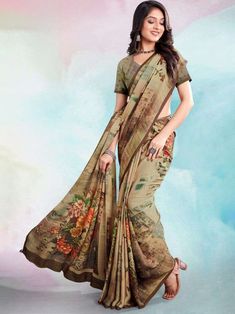 Jaya Satin Digital Printed Saree Soft premium satin fabric Comes with unstitch blouse fabric This Jaya Saree is pure fashion! Made with soft satin and printed in digital patterns, it's a comfortable and stylish choice for any occasion. Digital Patterns, Printed Saree, Printed Sarees, Blouse Fabric, Digital Pattern, Satin Fabric, Saree, Digital Prints, Satin