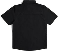 Inspired by classic outdoor and modern mountain culture  the men's Topo Designs Retro River shirt has a relaxed fit and lightweight and breathable fabric to keep you cool and dry in warmer temps. Black Casual Top For Outdoor Work, Casual Black Top For Outdoor Work, Black Outdoor Tops With Pockets, Black Tops With Pockets For Outdoor Activities, Casual Collared Tops For Outdoor Activities, Black Camp Shirt For Summer Outdoor Activities, Collared Short Sleeve Shirt For Outdoor, Casual Collared Shirt For Outdoor Activities, Relaxed Fit Collared Short Sleeve Shirt For Outdoor