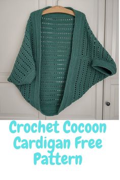 Crochet Sweater Pattern Crochet Cardigan Pattern Free Women, Crochet Cardigan Free Pattern, Free Crochet Cardigan, Cardigan Free Pattern, Crochet Cardigan Pattern Free