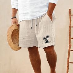 Category:WE-Pants; Season:Summer; Fabric:Polyester; Gender:Men's; Style:Boho,Hawaiian; Occasion:Vacation,Holiday,Beach; Fit Type:Regular Fit; Function:Breathable,Comfort; Waistline:Mid Waist; Pattern:Coconut Tree; Design:Pocket,Elastic Waist,Drawstring; Pants Type:Beach Shorts,Casual Shorts,Summer Shorts; Fly Type:Drawstring,Elasticity; Front page:FF; Listing Date:05/03/2024; Production mode:External procurement; Hips:; Length:; Waist:; Pants Length:Short Leisure Bottoms With Pockets For Vacation, Casual Summer Vacation Bottoms, Bohemian Shorts For Beach Party Vacation, Bohemian Style Shorts For Beach Party Vacation, Casual Beach Vacation Bottoms, Hawaiian Style Shorts For Beach Season, Summer Vacation Shorts With Pockets, Bohemian Shorts For Summer Beach Party, Bohemian Style Shorts For Beach Party