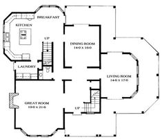 the floor plan for this house