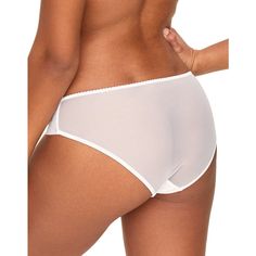 Whether you're wearing it under your favorite jeans or a formal dress, the Clera white bikini panty is a versatile and stylish addition to your lingerie collection Adore Me, Black Slip Ons, Just Girly Things, Lingerie Collection, Favorite Jeans, Formal Dress, Girly Things, Bright White, White Cotton