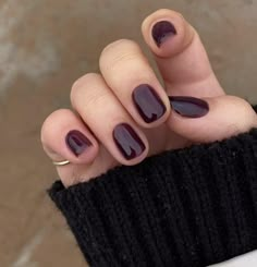 Pretty Gel Nails, Burgundy Nails, Autumn Nails